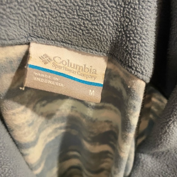 Columbia light blue ski fleece size Medium - Picture 5 of 5